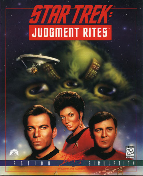 Cover for Star Trek: Judgment Rites.