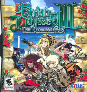 Cover for Etrian Odyssey III: The Drowned City.