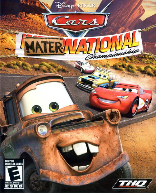 Cover for Cars Mater-National Championship.