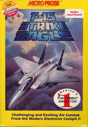 Cover for F-15 Strike Eagle.