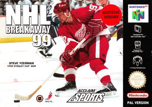 Cover for NHL Breakaway 99.