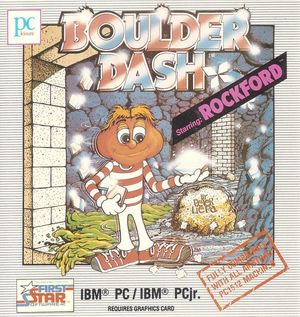 Cover for Boulder Dash.