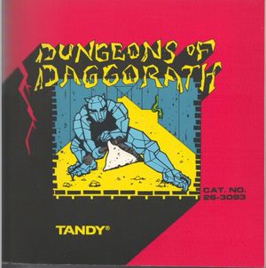 Cover for Dungeons of Daggorath.