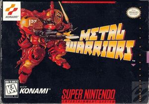 Cover for Metal Warriors.