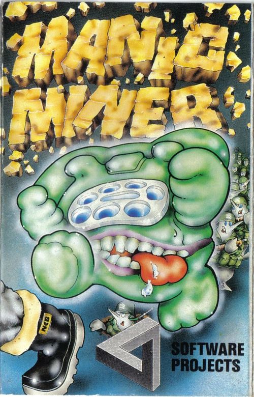Cover for Manic Miner.