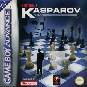 Cover for Virtual Kasparov.