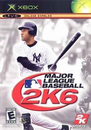 Cover for Major League Baseball 2K6.