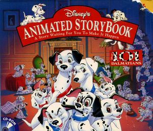 Cover for Disney's Animated Storybook: 101 Dalmatians.