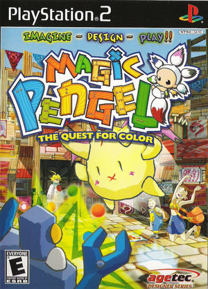 Cover for Magic Pengel: The Quest for Color.