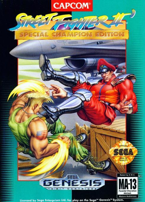 Cover for Street Fighter II: Champion Edition.