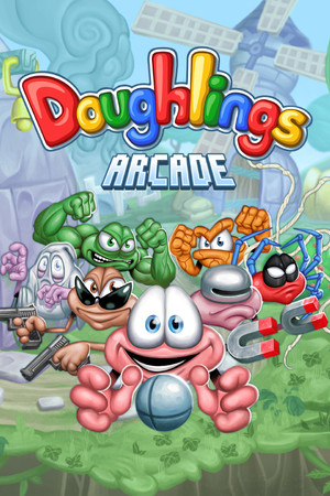 Cover for Doughlings: Arcade.