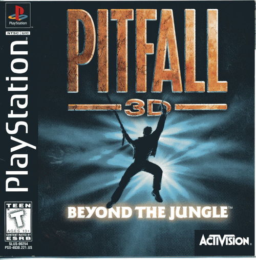 Cover for Pitfall 3D: Beyond the Jungle.