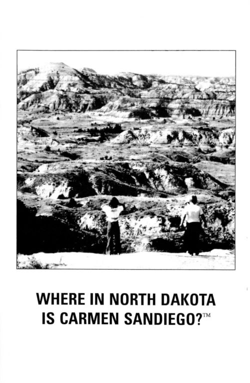Cover for Where in North Dakota Is Carmen Sandiego?.