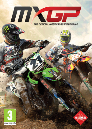 Cover for MXGP The Official Motocross Videogame.