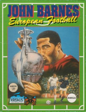 Cover for John Barnes European Football.