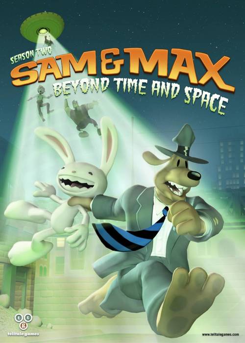 Cover for Sam & Max Beyond Time and Space.
