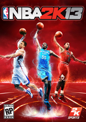 Cover for NBA 2K13.