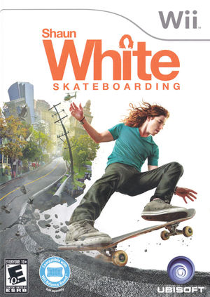 Cover for Shaun White Skateboarding.