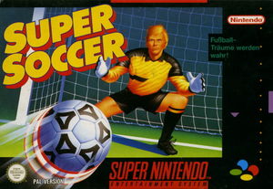 Cover for Super Soccer.
