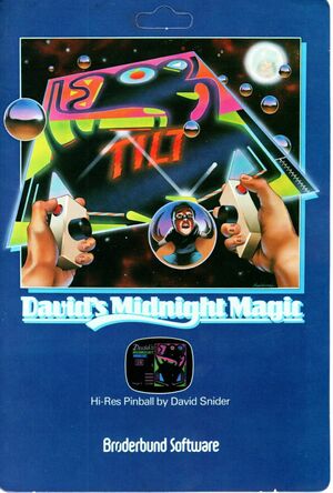Cover for David's Midnight Magic.