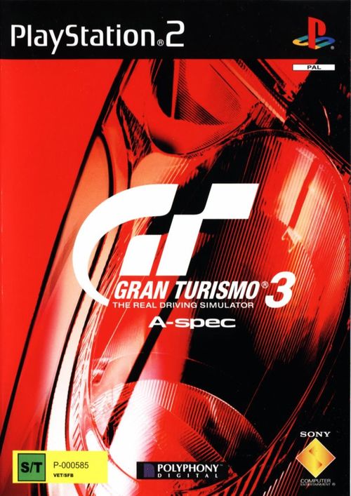 Cover for Gran Turismo 3: A-Spec.