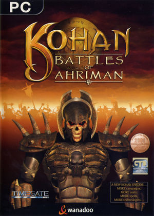 Cover for Kohan: Ahriman's Gift.
