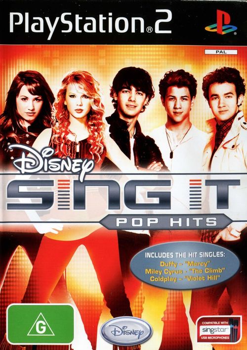 Cover for Disney Sing It: Pop Hits.