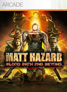 Cover for Matt Hazard: Blood Bath and Beyond.