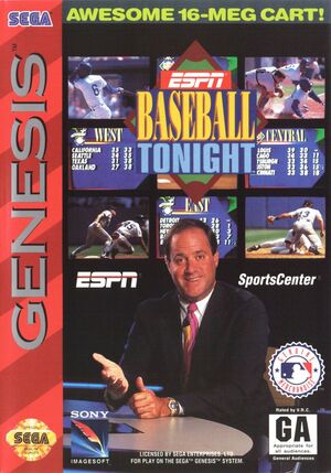 Cover for ESPN Baseball Tonight.
