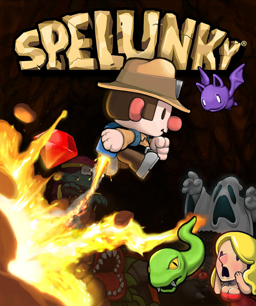 Cover for Spelunky.