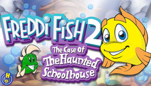 Cover for Freddi Fish 2: The Case of the Haunted Schoolhouse.