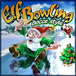Cover for Elf Bowling: Bocce Style.