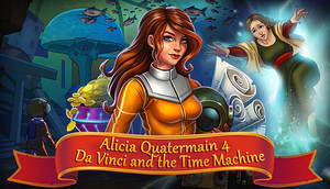 Cover for Alicia Quatermain 4: Da Vinci and the Time Machine.