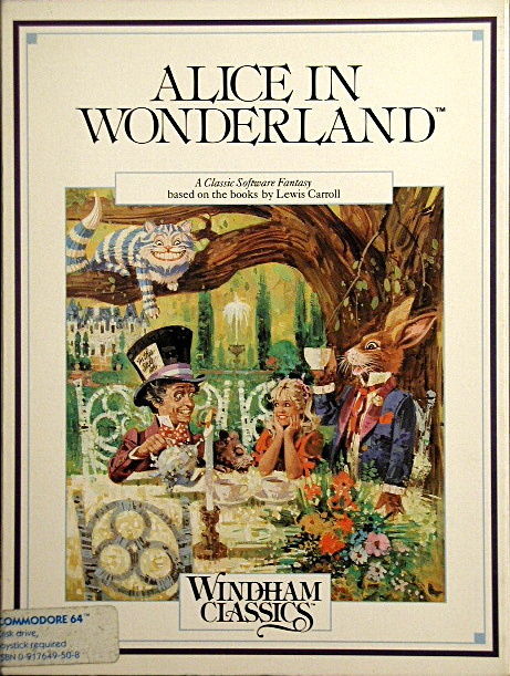 Cover for Alice in Wonderland.