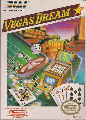 Cover for Vegas Dream.