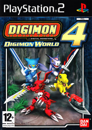 Cover for Digimon World 4.