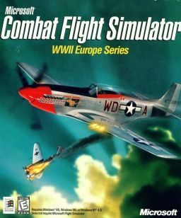 Cover for Combat Flight Simulator WWII Europe Series.