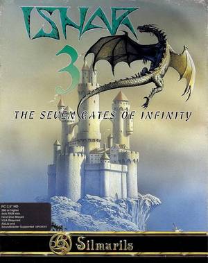 Cover for Ishar 3: The Seven Gates of Infinity.