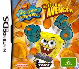 Cover for SpongeBob SquarePants: The Yellow Avenger.