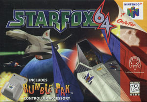 Cover for Star Fox 64.