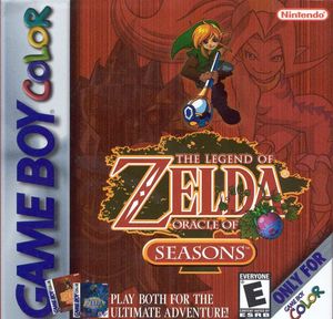 Cover for The Legend of Zelda: Oracle of Seasons.