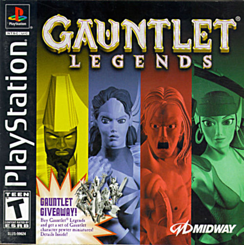 Cover for Gauntlet Legends.