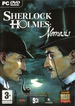 Cover for Sherlock Holmes versus Arsène Lupin.