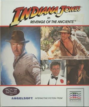 Cover for Indiana Jones in Revenge of the Ancients.