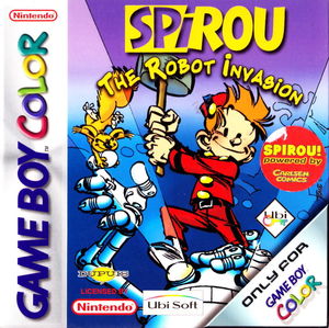 Cover for Spirou: The Robot Invasion.