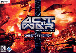 Cover for Act of War: Direct Action (Collector's Edition).