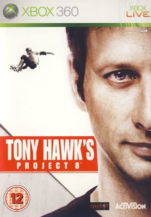 Cover for Tony Hawk's Project 8.