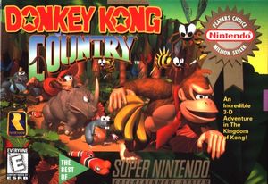 Cover for Donkey Kong Country.