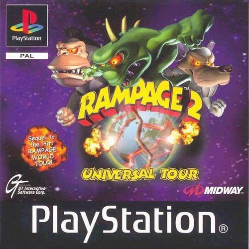 Cover for Rampage 2: Universal Tour.