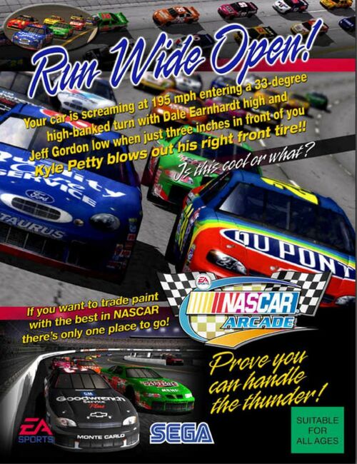 Cover for NASCAR Arcade.
